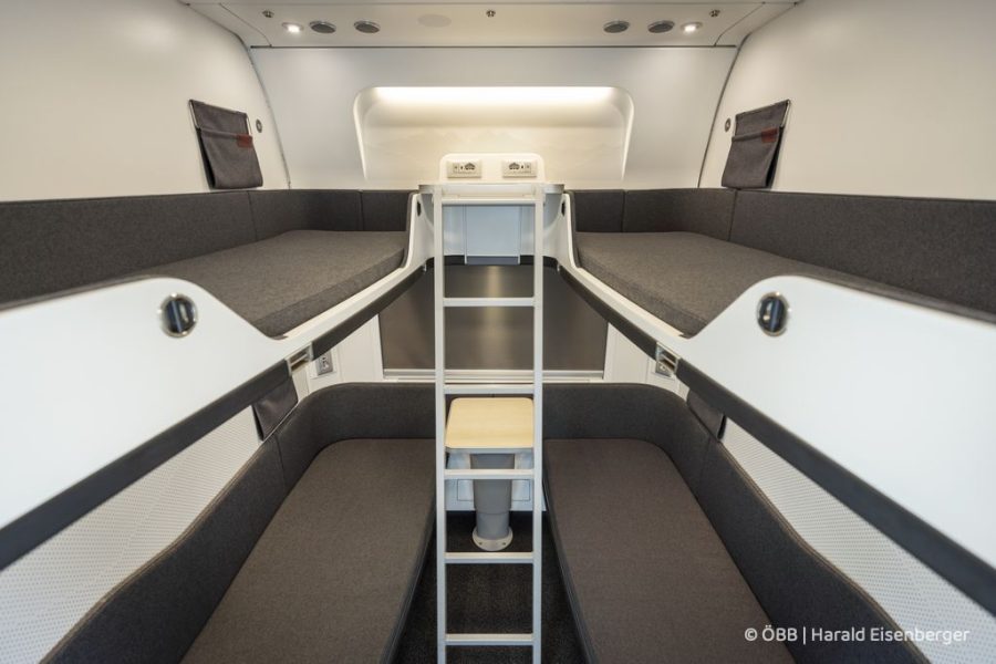 Ligplaats (Couchette) – Nightjet new generation