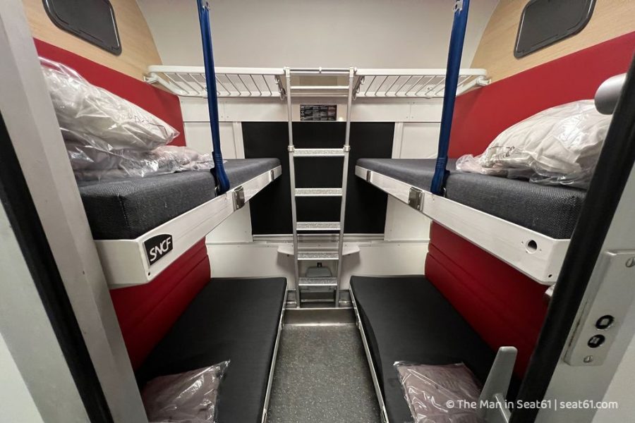 Couchette (1st class) – SNCF Intercités de nuit